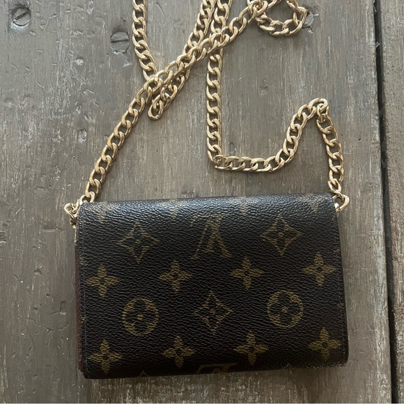 Authentic Louis Vuitton monogram Porte monnaie billets tresor billfold wallet - Picture 3 of 11